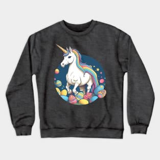 Easter Unicorn Crewneck Sweatshirt